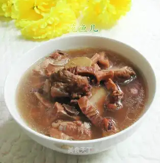 Squid dry bone soup