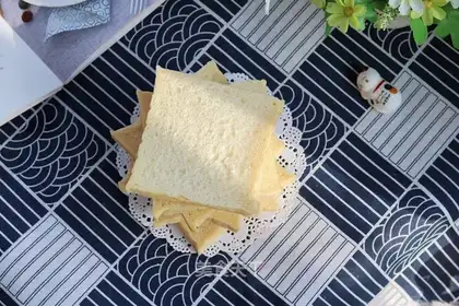 Cheese and salt toast