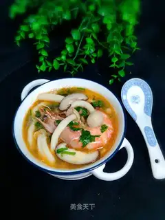 Shrimp mushroom soup
