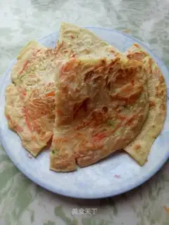 Carrot potato eggcake