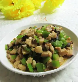 Pepper mushroom fried chicken