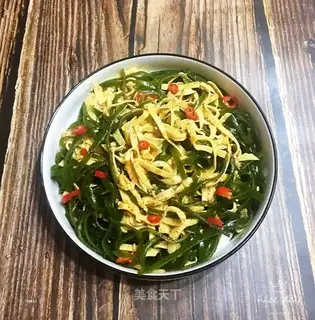 Seaweed bean skin