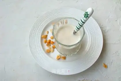 Homemade peanut milk