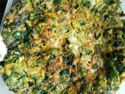 Duck omelet