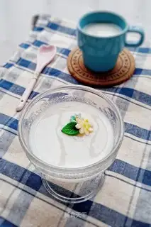 Honey milk pudding