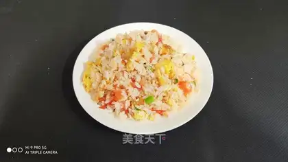 Tomato egg fried rice