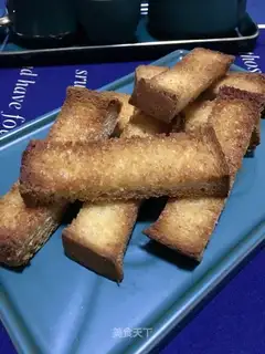 Butter full of wheat toast