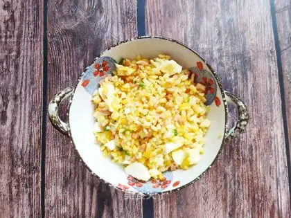 Gold egg fried rice