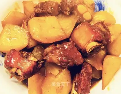 Potato ribs