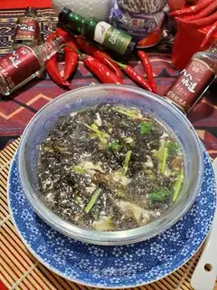 ♪ Purple omelet soup ♪