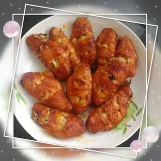 Roasted chicken wings