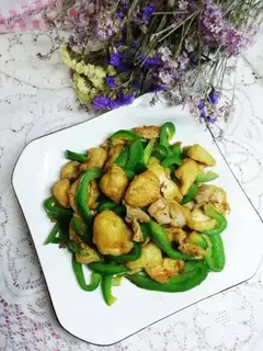 Tofu makes hot peppers