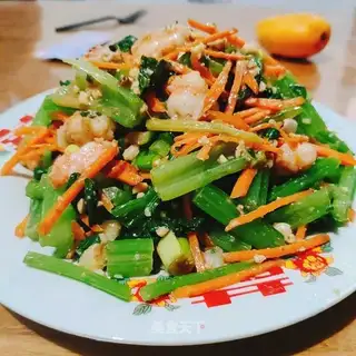 Shrimp celery