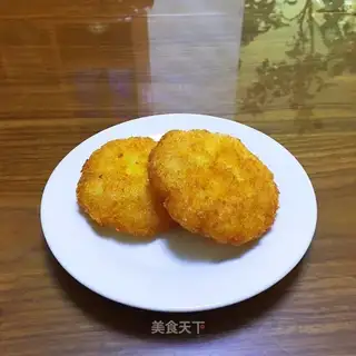 Apple rice cake