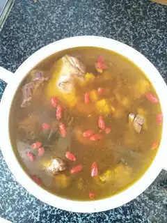Old chicken soup
