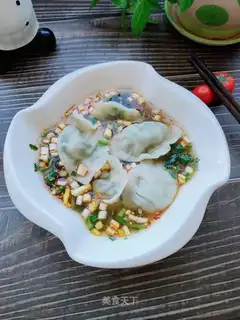 Spicy sour dumplings