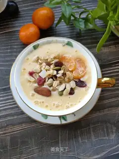 Sugar orange banana milkshake