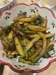Dry bean bean potatoes