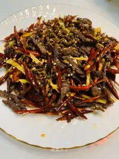 Spicy beef