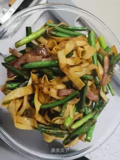 Garlic tofu tofu