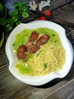 Sausage noodles