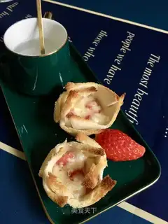 Strawberry toast