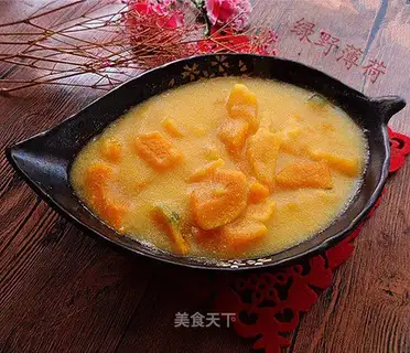 Pumpkin omelet