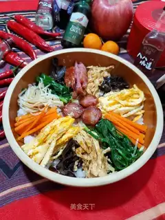 Seven coloured rice