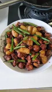 Spud chicken