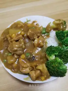 Curry chicken