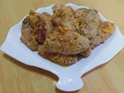 Eggs, chicken wings