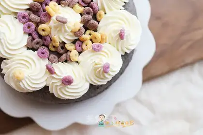 Cake with butter