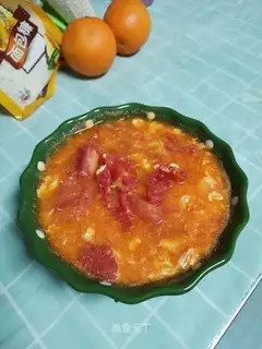 Tomato egg soup
