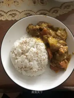 Curry chicken