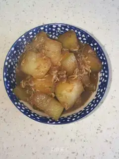 Wintermelon shrimp