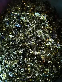 Homemade rice, seaweed