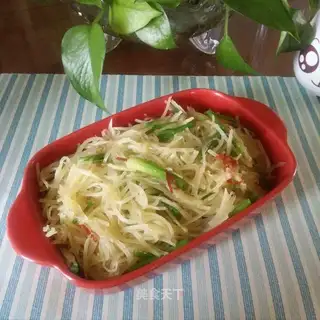 Celery with potatoes