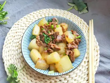 Poofed meat