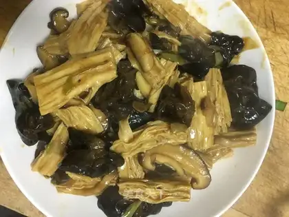 Mushrooms and moths