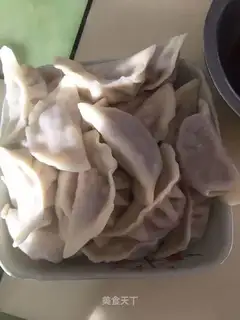 Big cabbage pork dumplings