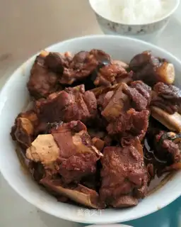 Sour plum sauce for ribs