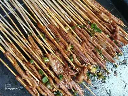 Homemade barbecue
