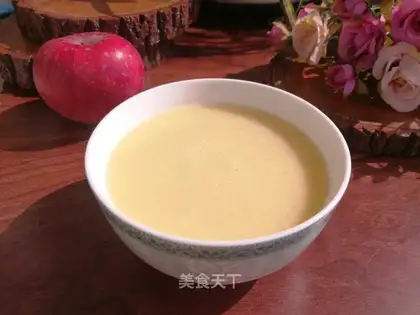 The rice apple paste