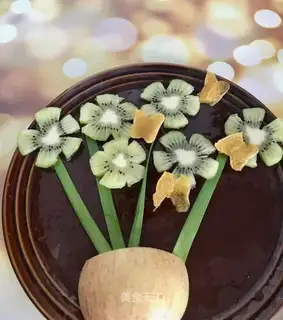 Flowers and butterflies