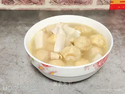 It's radish soup