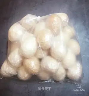 White salted eggs