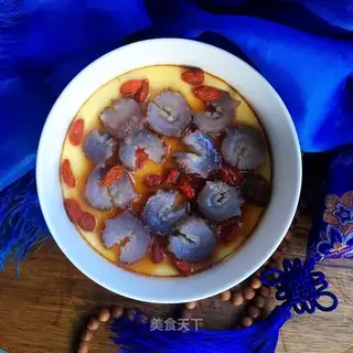 Fireballs steaming sea cucumber