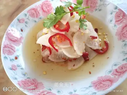 It's a radish