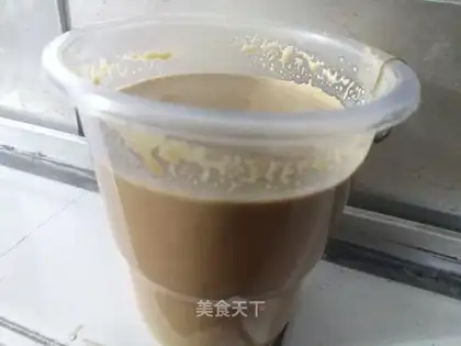 Caramel milk tea
