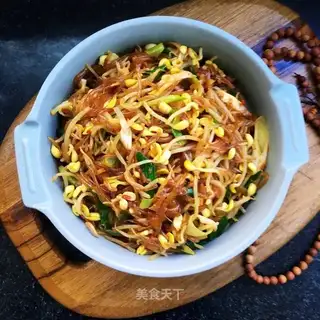 Garlic sprouts